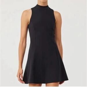 Outdoor Voices Black Bloom Mini Dress Size L